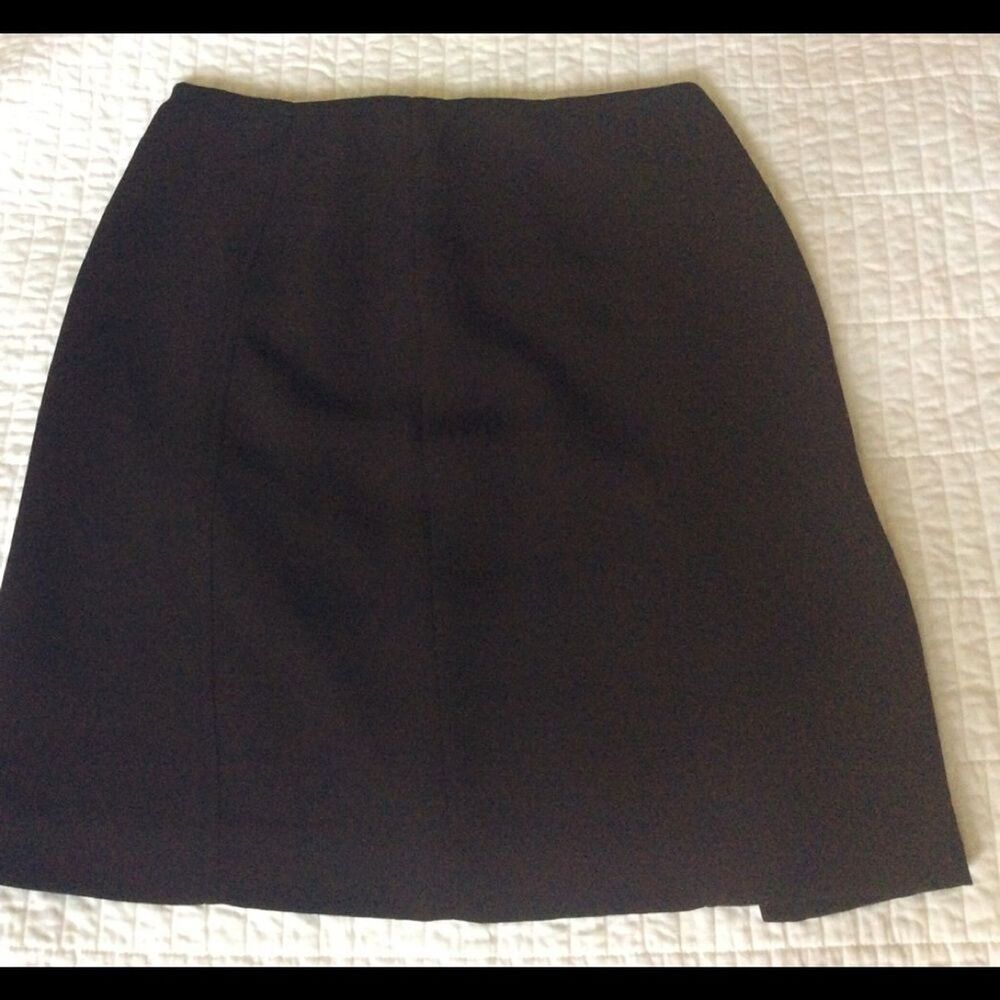 INC Lined Skirt Women's Size 8 Black Careerwear